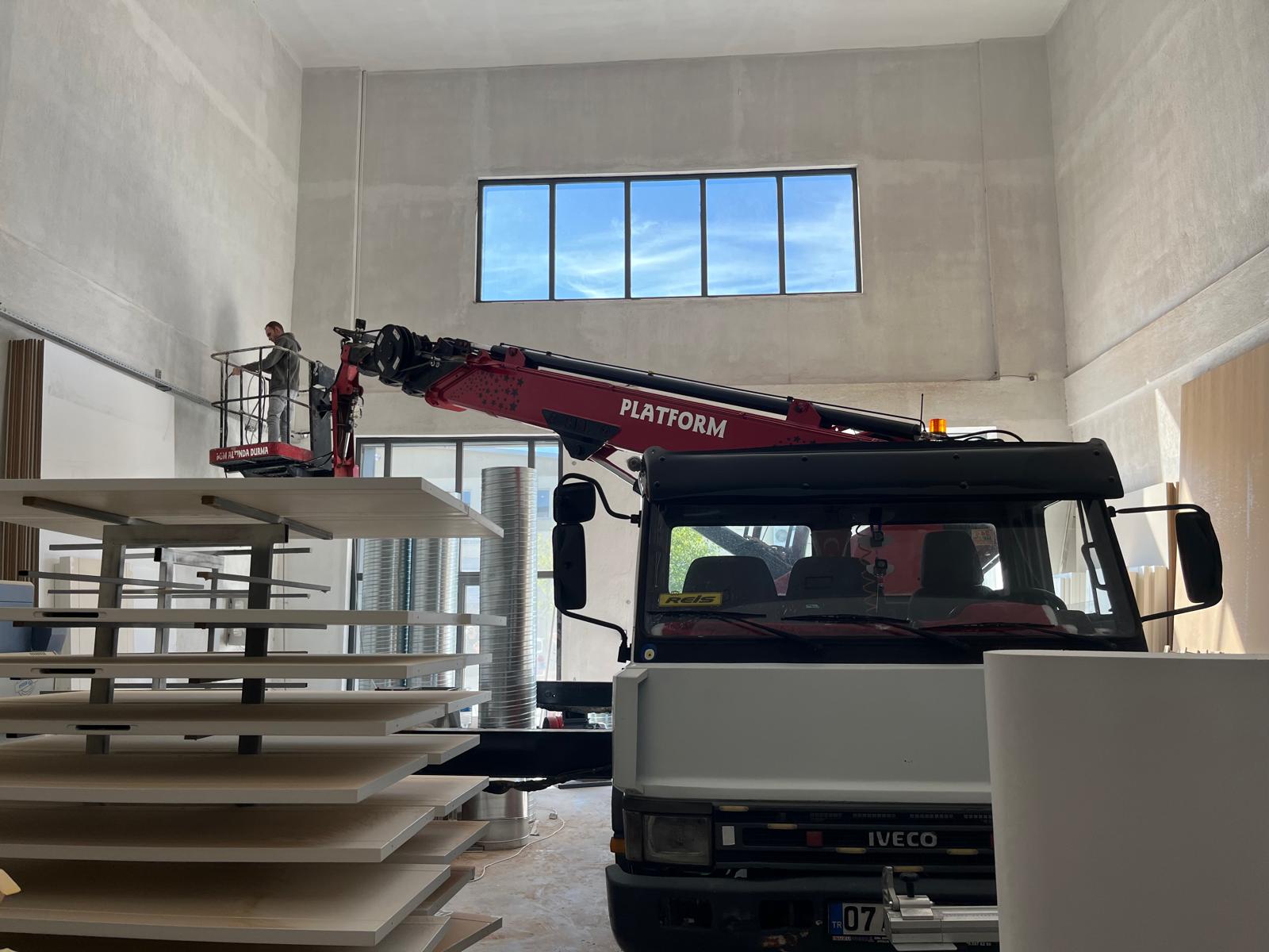 Denizli Kiralık Vinç Hizmeti - Eko Platform Vinç