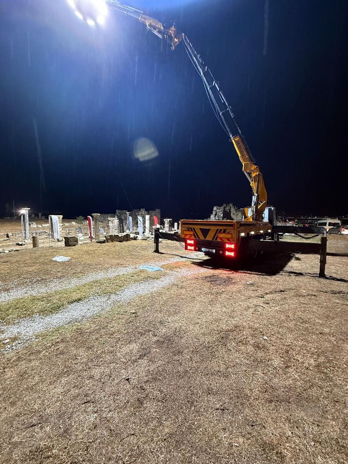 Denizli Platform Sepetli Vinç Kiralama - Eko Platform Vinç